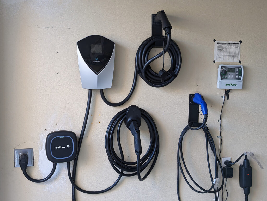 Modern home electrical panel upgrade supporting EV charger installation and appliances