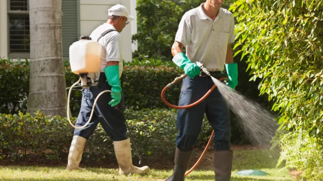Mosquito Control for Backyard Events Draper UT backyard inspection