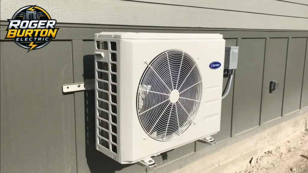 Residential portable AC circuit installation service in Woodland, WA
