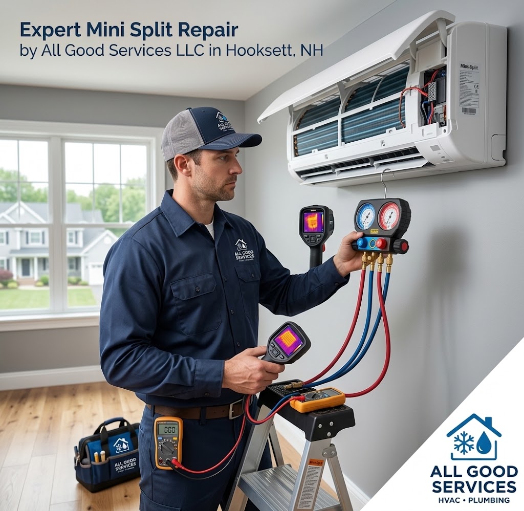 Expert Mini Split Repair in Hooksett, NH by a professional HVAC technician