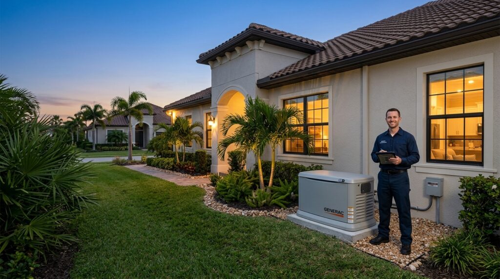 Automatic Backup Generator Installation Orlando, FL gives homes and businesses power