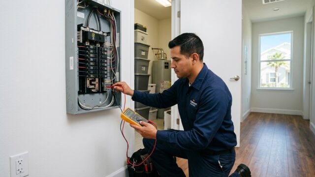 Electrical Ground Fault Troubleshooting Clermont, FL by a professional electrician