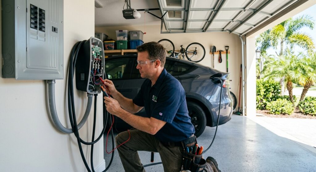 Professional Level 2 EV Charger Repair Auburndale, FL service